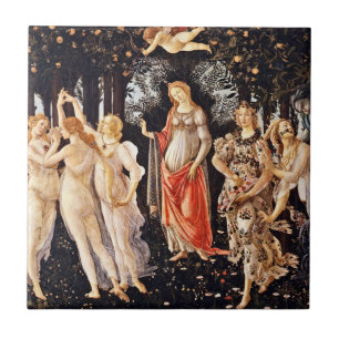 Azulejo De Cerámica Botticelli - La Primavera