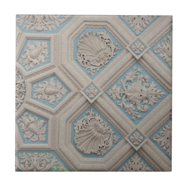 Azulejo De Cerámica Brasil, Amazonas, Manaus. Teatro Amazonas (Frente)