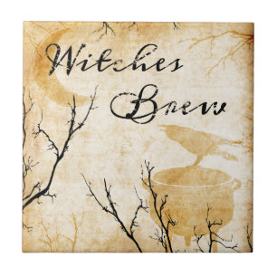 Azulejo De Cerámica Breve de brujas