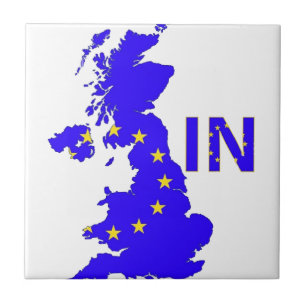 AZULEJO DE CERÁMICA BREXIT "EN" UNION JACK