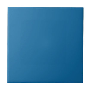 Azulejo De Cerámica Brillante plantilla de color de tendencia azul per