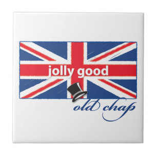 Azulejo De Cerámica ¡Buena grieta vieja alegre!