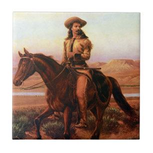 Azulejo De Cerámica Buffalo Bill sobre Charlie