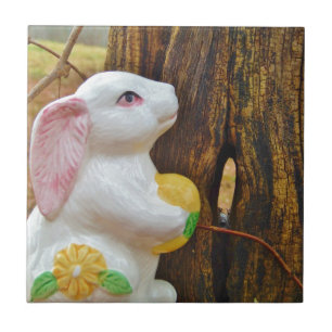 Azulejo De Cerámica Bunny de Pascua
