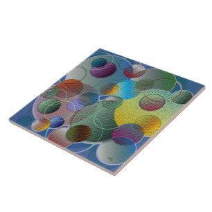 Azulejo De Cerámica Burbujas texturizadas