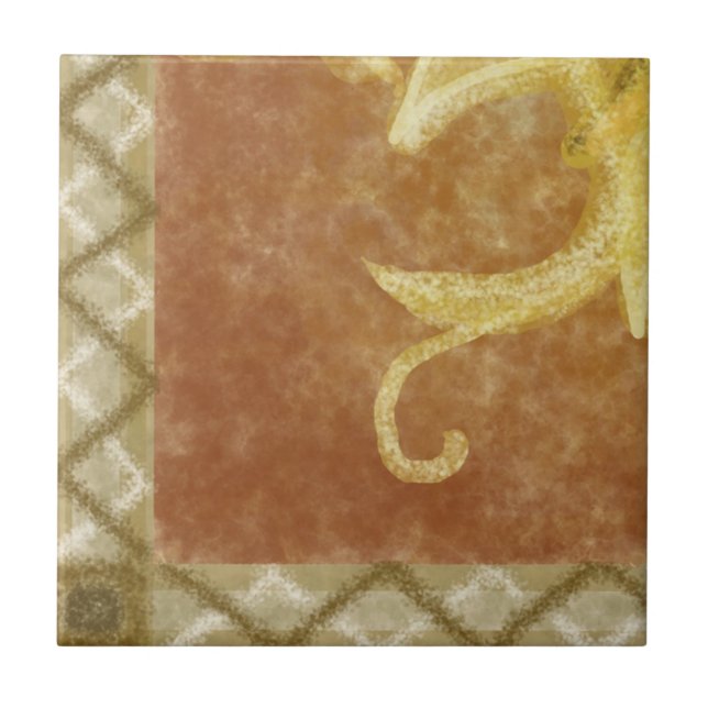 Azulejo De Cerámica C1 - Mural de Sunface, izquierdo inferior - C1 (Frente)