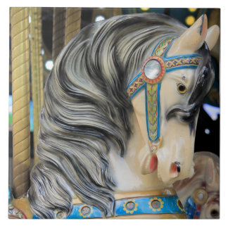 Azulejo De Cerámica Caballo carrusel 1