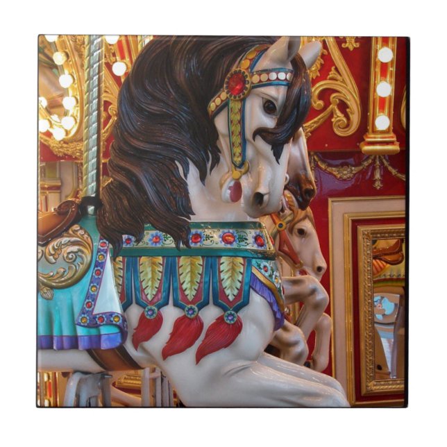 Azulejo De Cerámica Caballo de paso (Frente)