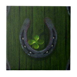 Azulejo De Cerámica caballo de suerte