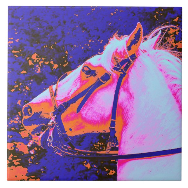 AZULEJO DE CERÁMICA CABALLOS (Frente)