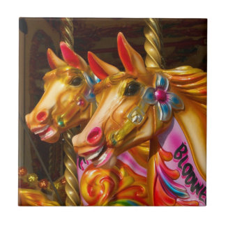 Azulejo De Cerámica Caballos en curso
