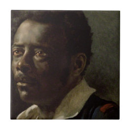 Azulejo De Cerámica Cabeza de un negro