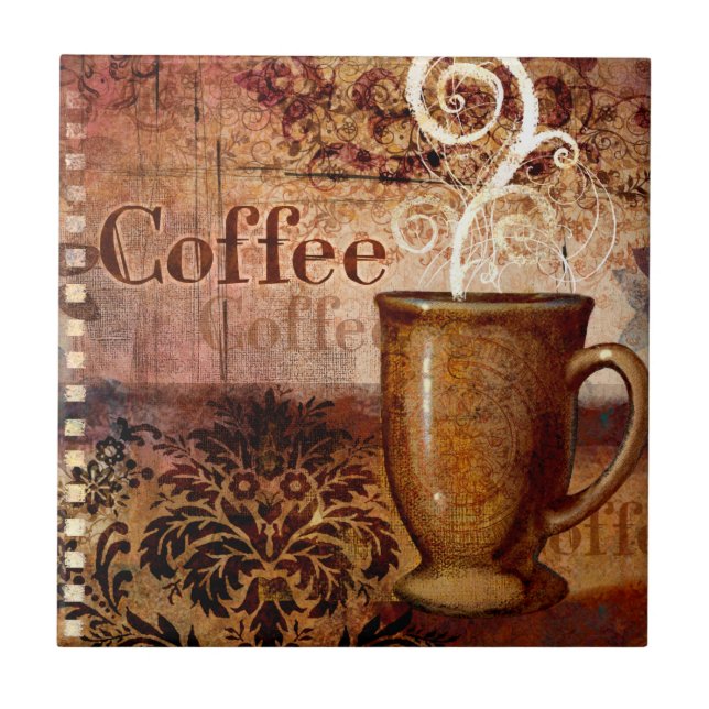 Azulejo De Cerámica Café (Frente)