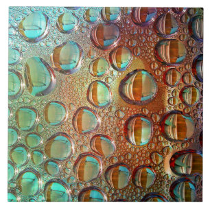 Azulejo De Cerámica Caídas en arco iris