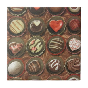 Azulejo De Cerámica Caja de chocolate