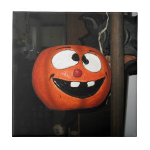 Azulejo De Cerámica Calabaza loca