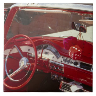 Azulejo De Cerámica California:  Santa Ynez Valley, Solvang, 1957