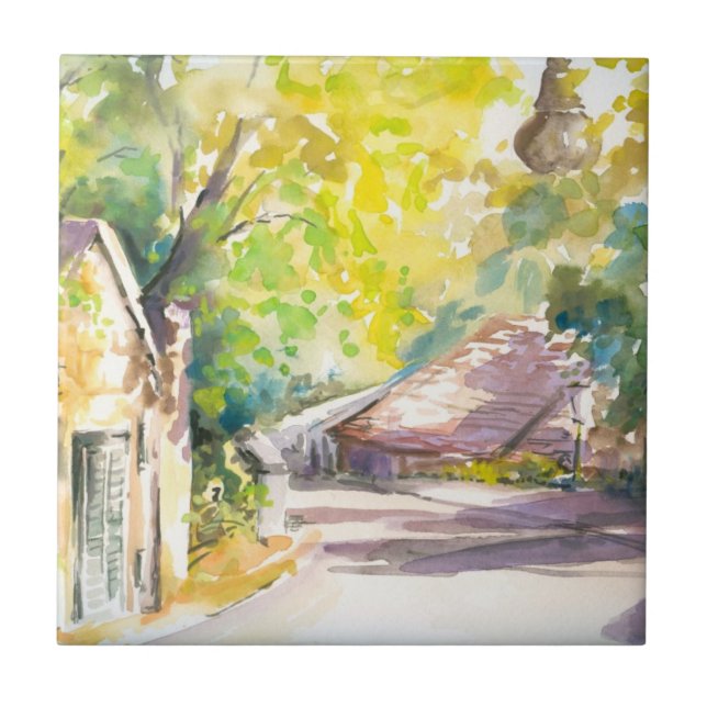 Azulejo De Cerámica Calle (Frente)