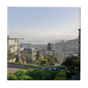 Azulejo De Cerámica Calle Lombard - San Francisco, California