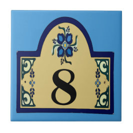 Azulejo De Cerámica Cambiar texto de números de casa