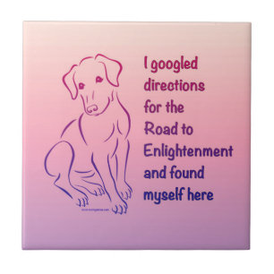 Azulejo De Cerámica Camino de la Ilustración