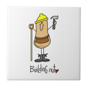 Azulejo De Cerámica Camisetas y regalos de Building Nut
