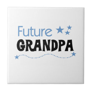 Azulejo De Cerámica Camisetas y regalos futuros del abuelo