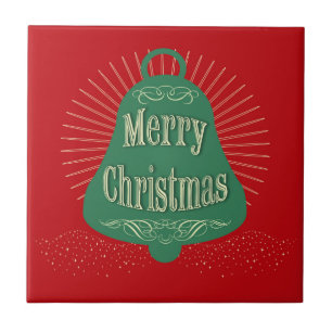 Azulejo De Cerámica Campana de navidades
