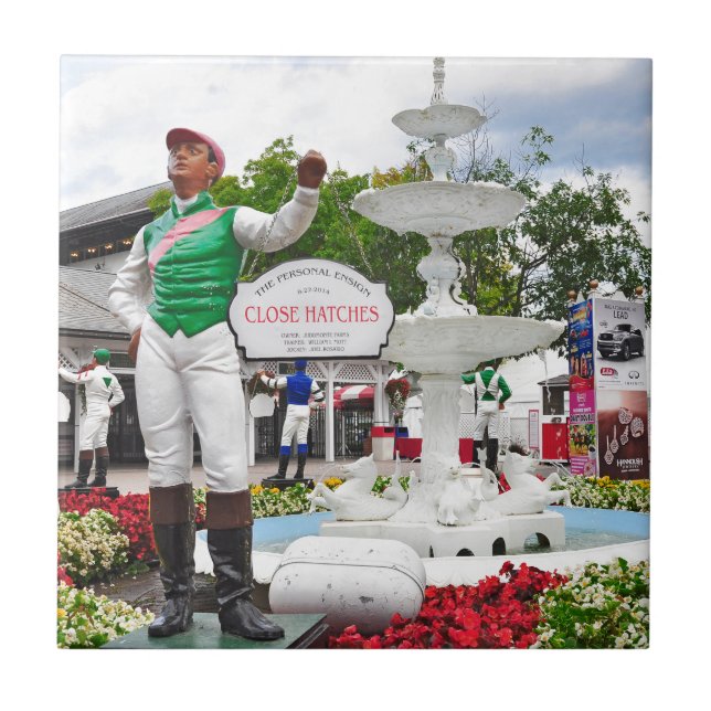 Azulejo De Cerámica Campeón "Close Hatches" (Frente)