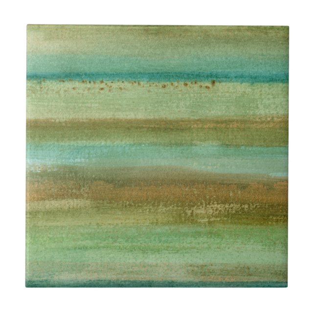 Azulejo De Cerámica Campos de la primavera I (Frente)