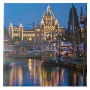 Azulejo De Cerámica Canadá, Columbia Británica, Victoria, Interior