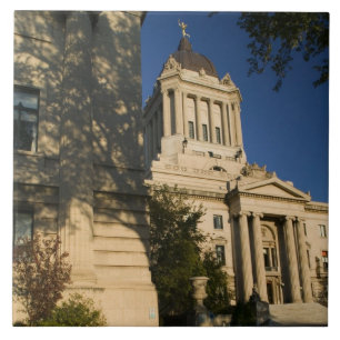 Azulejo De Cerámica Canadá, Manitoba, Winnipeg: Manitoba Legislativo