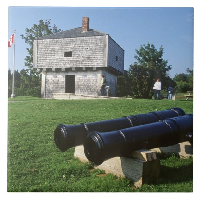 Azulejo De Cerámica Canadá, Nueva Brunswick, St Andrews. San Andrés (Frente)