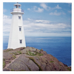 Azulejo De Cerámica Canadá, Terranova, Cape Spear National