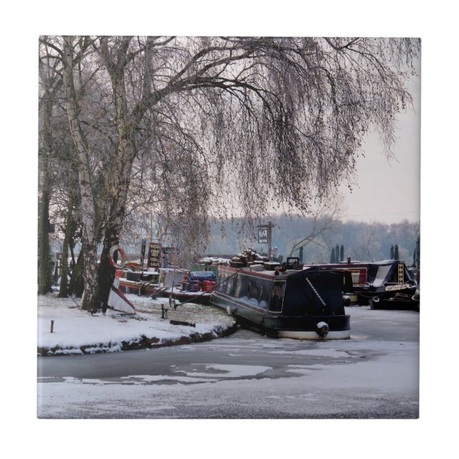AZULEJO DE CERÁMICA CANAL DE INVIERNO (Frente)