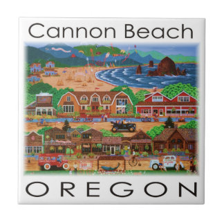 Azulejo De Cerámica Cannon Beach Oregon Tile