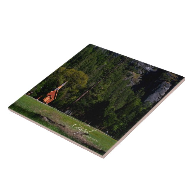 Azulejo De Cerámica Capilla de Yosemite (Lado)