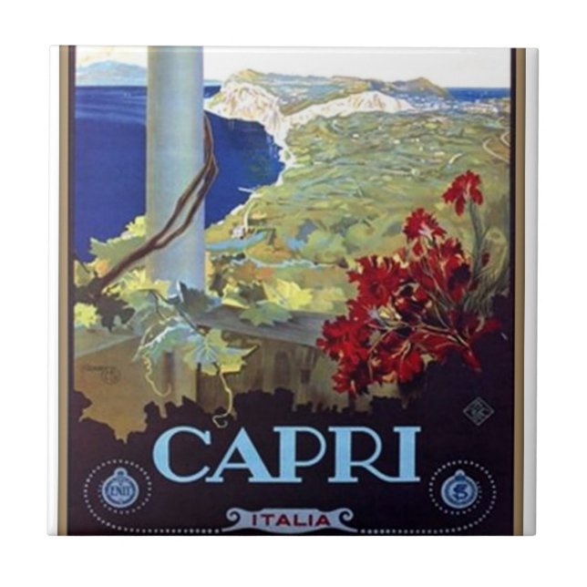 Azulejo De Cerámica Capri (Frente)