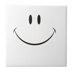 Azulejo De Cerámica Cara sonriente