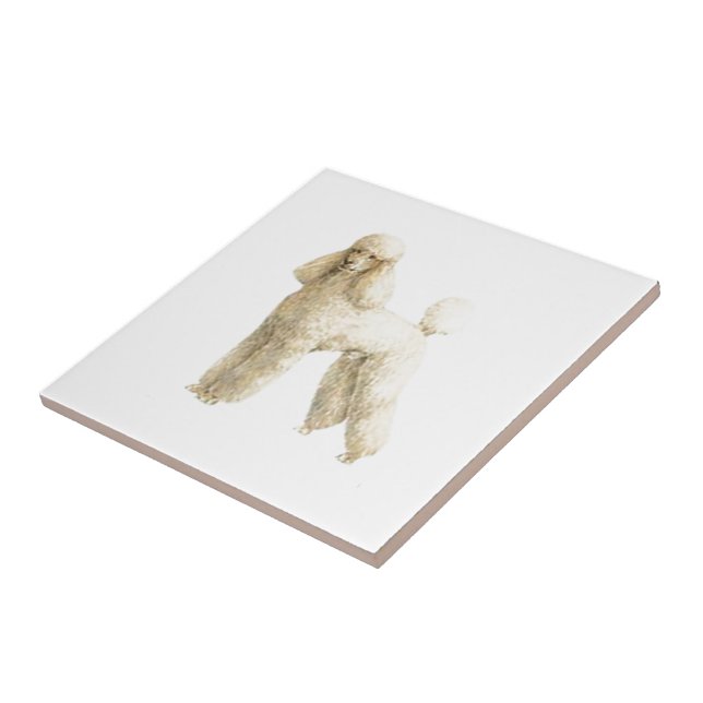 Azulejo De Cerámica Carbono — Clip de Cachorro (Lado)