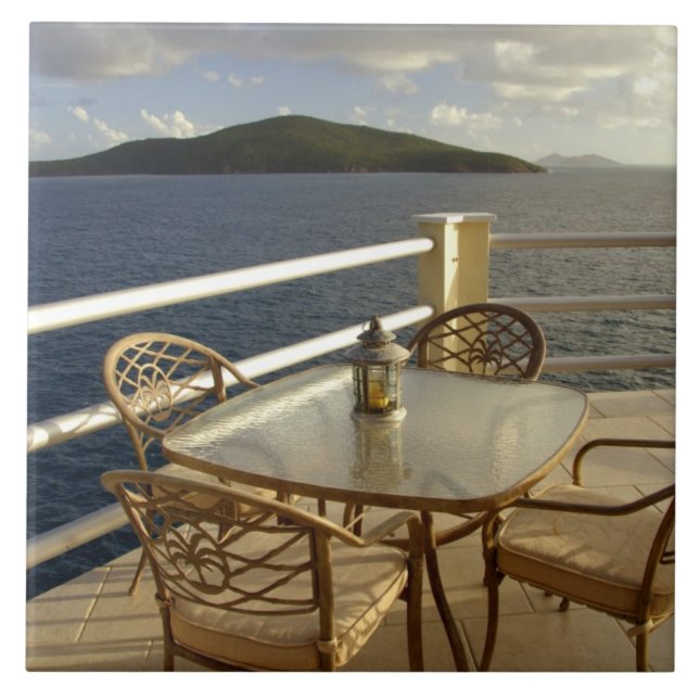 Azulejo De Cerámica Caribe, Islas Vírgenes de los Estados Unidos, Sant (Frente)