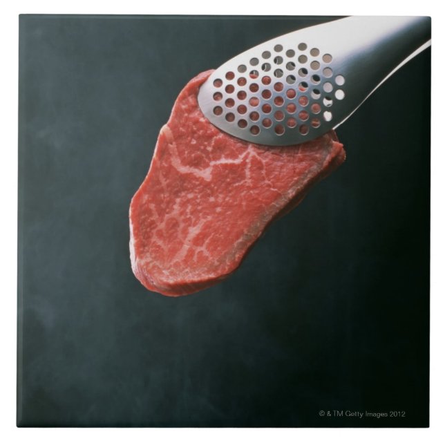 Azulejo De Cerámica Carne de vaca (Frente)