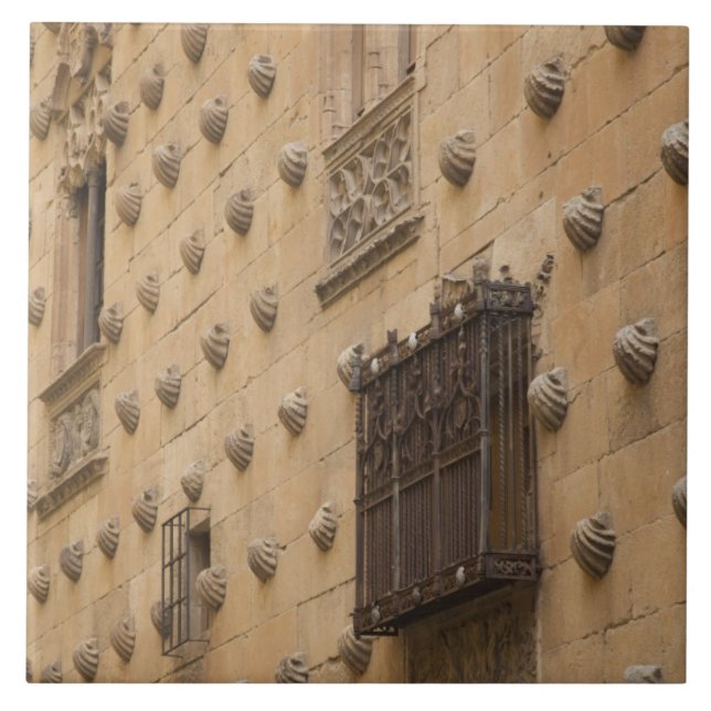 Azulejo De Cerámica Casa de las Conchas, Casa de las Conchas (Frente)