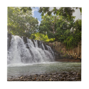 Azulejo De Cerámica Cascada de Rochester Falls en Souillac Mauritius