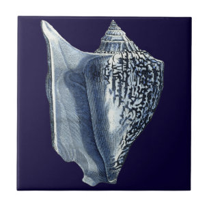 Azulejo De Cerámica Cáscaras de índigo I