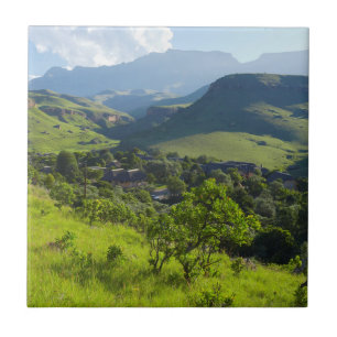 Azulejo De Cerámica Castillo de Giant, Ukhahlamba / Parque Drakensberg