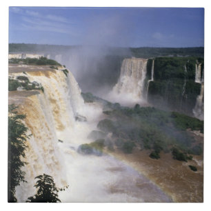 Azulejo De Cerámica Cataratas del Iguacú, Brasil