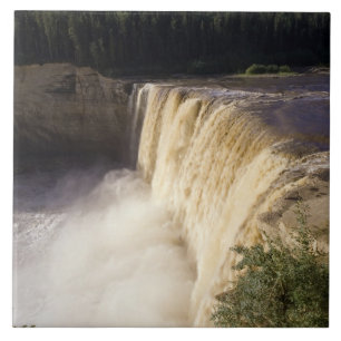 Azulejo De Cerámica Cataratas Louise, Parque Territorial Twin Falls Go