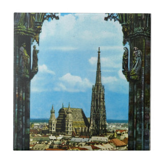 Azulejo De Cerámica Catedral de Austria, Viena, St Stephen