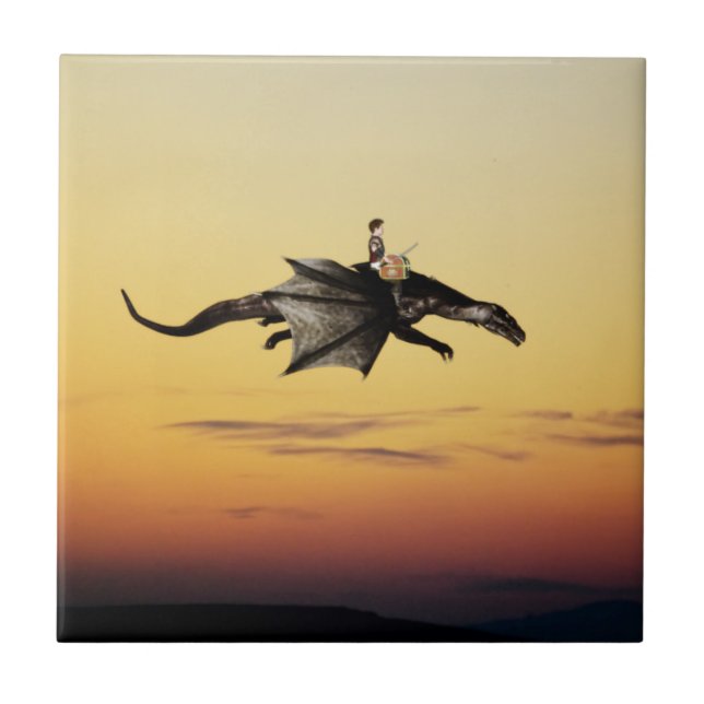 Azulejo De Cerámica Caza de tesoros (Frente)